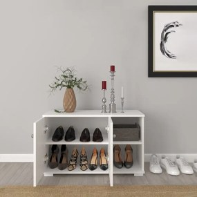 Pantofar hol Rody ,culoare alb, 90 cm