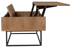 Masă de cafea Extra (Nuc + Negru). 1089509