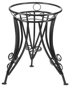 Suport de flori 47x43 cm negru