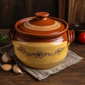 Oala din Lut pentru Sarmale sau Fripturi, Gust Autentic