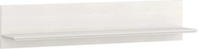Polita TIFFANY II, crem, PAL laminat, 130x22x27 cm