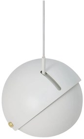 Lustra/Pendul metalic design nordic Align alb