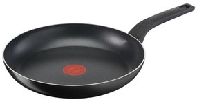 Tigaie Tefal G2550772, 30 cm, Strat Titan, Thermo-Spot, Inductie, Negru