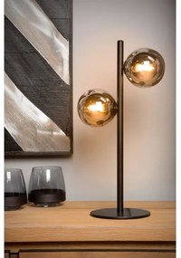 Lampă de masă TYCHO 2xG9/28W/230V neagră Lucide 45574/02/30