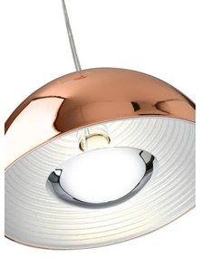 Lustră pe cablu DORADA 1xE27/60W/230V cupru