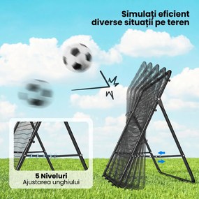 Plasă de Rimbalare pentru Fotbal Soozier, Antrenor pentru Rimbalare | Aosom Romania