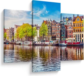 Tablou - Case dansatoare, Amsterdam (90x60 cm)