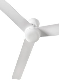 Lustra cu Ventilator si telecomanda PUNT M LED alb