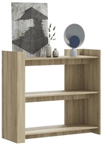 vidaXL Măsuță consolă, stejar sonoma, 100x35x90 cm, lemn prelucrat