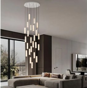 Lustra casa scarii cu Pendule din alabastru DILETTO