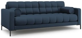 Canapea Bali 4 locuri stofa/picioare negre L217 cm