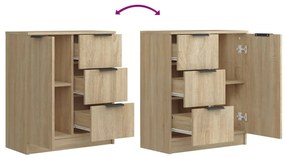 Servanta, stejar sonoma, 60x30x70 cm, lemn prelucrat 1, Stejar sonoma