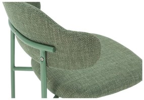 Scaune de dining verzi 4 buc. Adriel – Marckeric