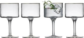 Set 4 pahare pentru gin &amp; tonic Lyngby Glas Palermo, 320 ml