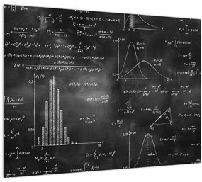 Tablou - Dragoste de numere (70x50 cm)