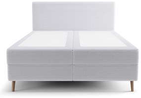 Pat de o persoană 120 cm Napoli Bonell (Gri) (cu somieră, cu sp. depozitare). 1082439