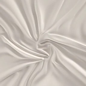 Cearșaf de pat Kvalitex Luxury collectiondin satin alb, 200 x 200 cm