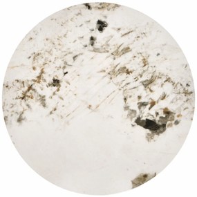 Masa de cafea Verde marmura alba/alb ø40/h52 cm
