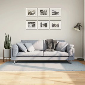 vidaXL Covor HUARTE, fir scurt, moale și lavabil, albastru, 100x200 cm