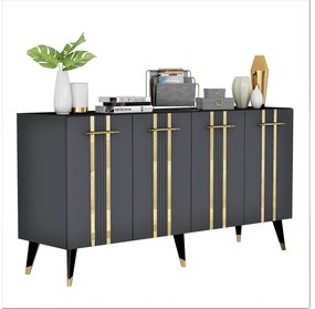 Dulap Pebine 1 (antracit + auriu) . 1093437