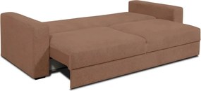 Canapea extensibilă maro 238 cm Resmo - Scandic