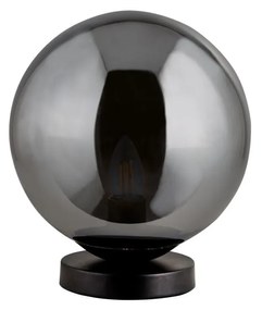 Veioza design modern cu abajur fumuriu AMSTERDAM EU1025-1SM SRT