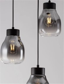 Lustra cu 3 pendule design modern Blaku