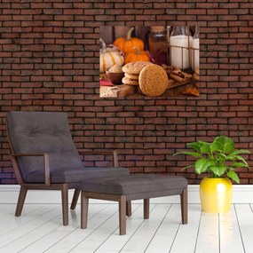 Tablou - Biscuiți de toamnă (70x50 cm)