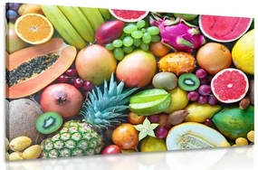 Tablou fructe tropicale