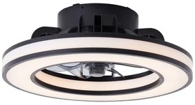 Ventilator LED RGBW dimabil de tavan Brilliant MONDELLO LED/26W/230V + telecomandă