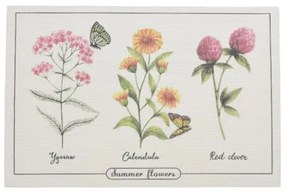 Suport farfurie Summer flowers Calendula, 45 x 30 cm , set de 4 buc.