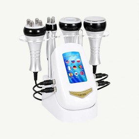 Aparat remodelare corporala si faciala 4-in-1: cavitatie 40K, RF multipolar si tripolar, vacuum RF