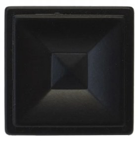 Buton model PARI, finisaj negru mat