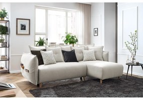 Colțar crem extensibil (colț variabil) Nessa – Bobochic Paris