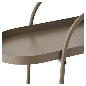 Măsuță de servire cu roți din metal 27,5x60 cm Empoli – House Nordic