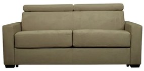 Canapea Extensibila Ribalta Liana, Cu Tetiere, 2 Locuri, Crem, 195 Cm