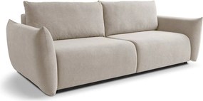 Canapea extensibilă Calma - tricot bej hidrofob Curio 09