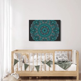 Tablou cu abstracție ornamentală (90x60 cm)