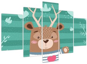 Tablou - Cerbul mic (150x105 cm)