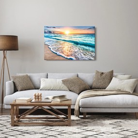Tablou - Plaja de la mare (90x60 cm)