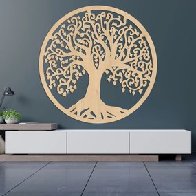 SENTOP | Tablou de perete din lemn sculptat copac al vieții - ARBOR