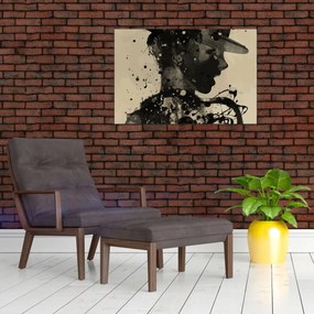 Tablou - Femeie de jazz (90x60 cm)