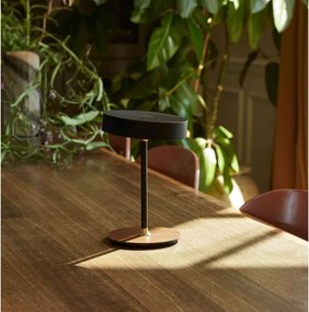 Halo Design 745777-LED Lampă reîncărcabilă cu reglaj de intensitate ON THE MOVE LED/2,5W/4000 mAh negru/lemn