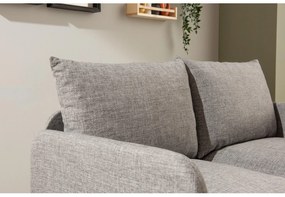 Canapea extensibilă Sagoretti XL (gri deschis). 1107021