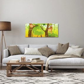 Tablou - Maimuțe (120x50 cm)