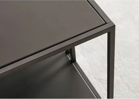 Masa de cafea Deco Homs,seria D-710,80 x 80x 40 cm, negru,0015