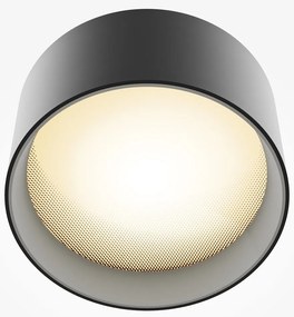 Spot LED aplicat design tehnic Vega D-14cm negru