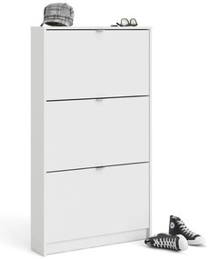 Pantofar alb cu deschidere înclinată Shoes – Tvilum