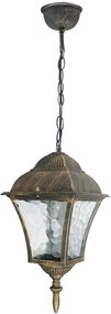 Pendul pentru exterior, inaltime reglabila, IP43, auriu antic, Toscana 8394 RX