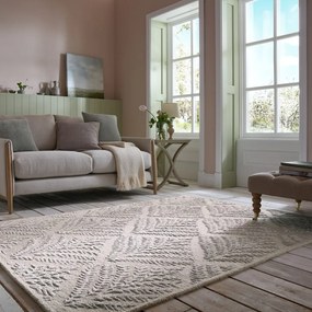 Covor grej țesut manual din amestesc de lână 200x290 cm Sloane – Flair Rugs
